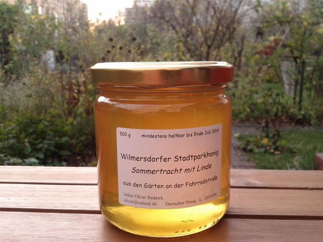 Wilmersdorfer Stadtparkhonig Wilmersdorfer Stadtparkhonig